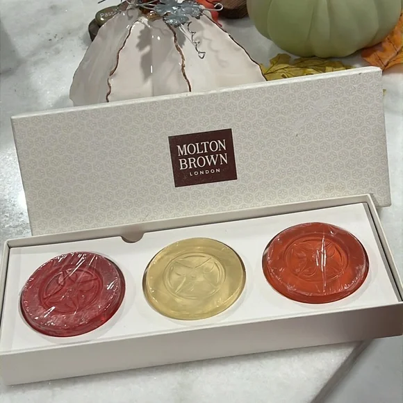 Molton Brown London Luxury Soap Assortment NIB